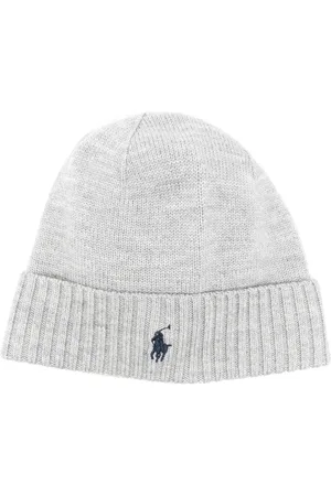 Ralph Lauren Logo-embroidered knitted beanie