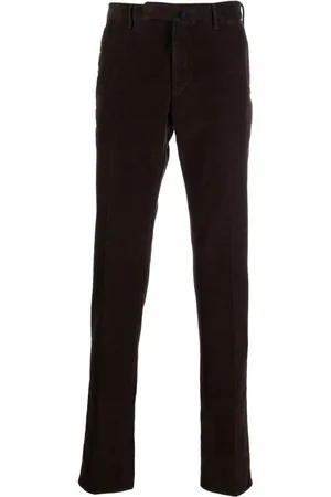 Incotex Straight-leg corduroy chinos