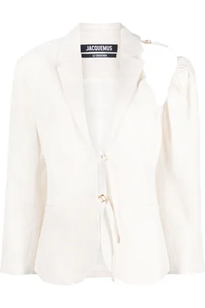 Jacquemus La veste Galliga asymmetric blazer