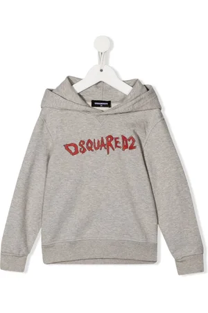 Dsquared2 Logo-print long-sleeve hoodie
