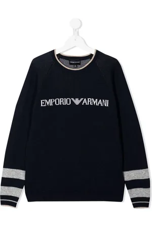 Emporio Armani Logo crew-neck jumper