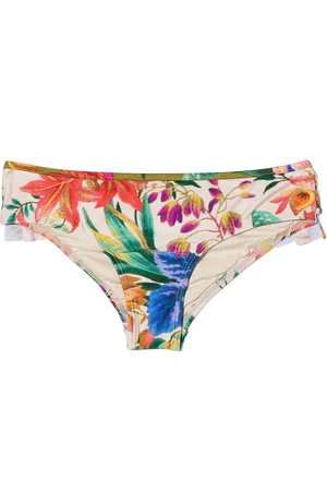 ZIMMERMANN Tropicana print bikini bottoms