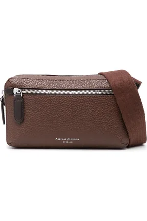 ASPINAL OF LONDON Reporter Compact leather crossbody bag
