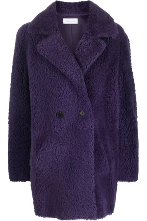 INÈS & MARÉCHAL Shearling double-breasted coat