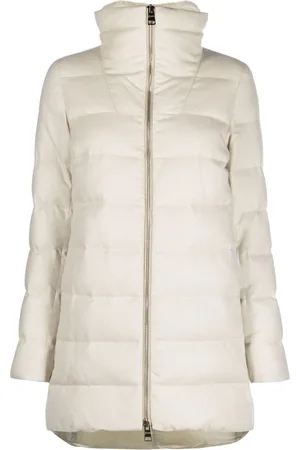 HERNO Padded zip-fastening coat