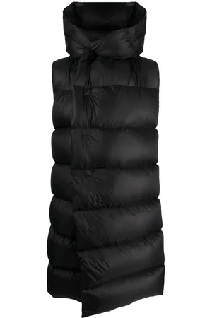 Rick Owens Hooded puffer gilet