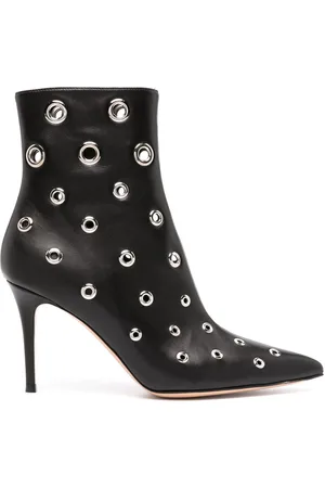 Gianvito Rossi 150mm eyelet-embellished ankle boots