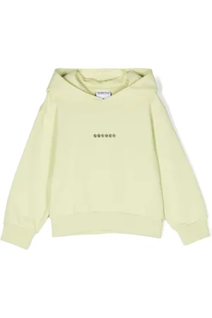 MARCELO BURLON Logo-print cotton hoodie