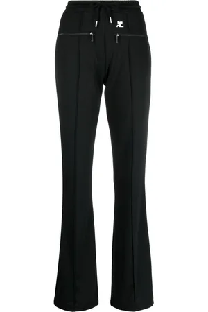 Courrèges Interlock flared trousers