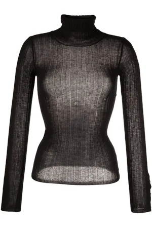 Durazzi Milano Roll-neck cashmere top