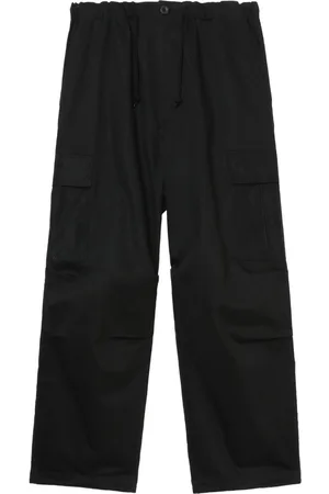 Comme des Garçons Wide-leg cotton cargo trousers