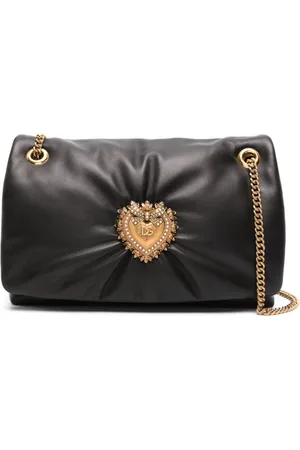 Dolce & Gabbana Medium Devotion Soft leather shoulder bag