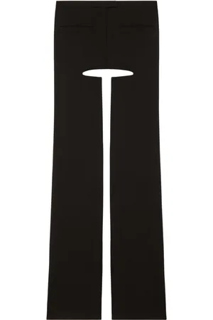 Courrèges Chaps flared tailored trousers