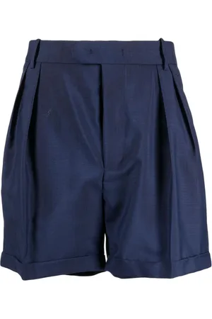 Bally Pleated twill tailored shorts