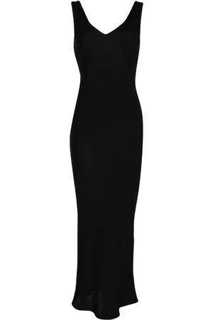 Voz Double V Bias sleeveless dress