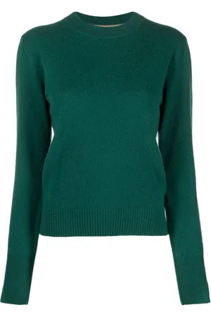 HUGO BOSS Logo-plaque cashmere jumper