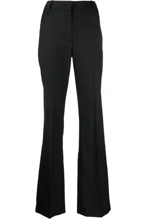 NILI LOTAN High-waist wool tailored-cut trousers
