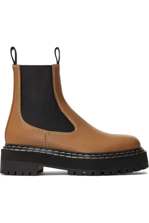 Proenza Schouler Lug sole leather Chelsea boots