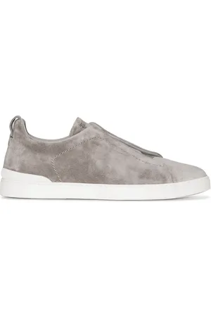 Ermenegildo Zegna Triple Stitch suede sneakers