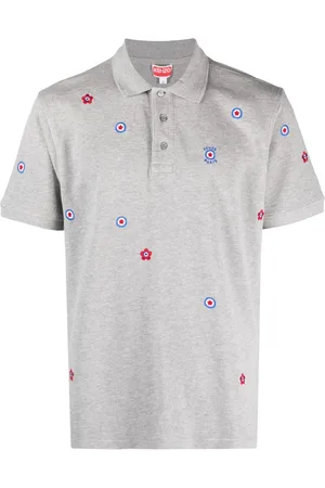 Kenzo Target embroidered cotton shirt