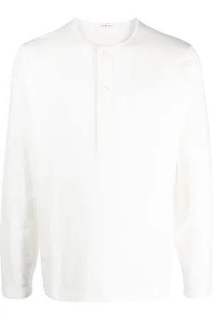 Fursac Button-up cotton sweatshirt