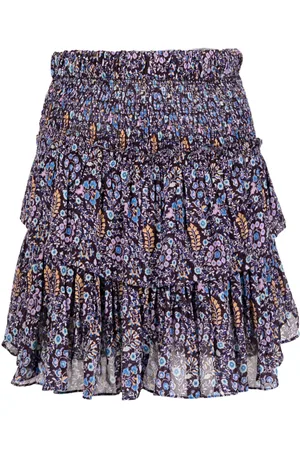 Marant Etoile Hilari floral-print mini skirt