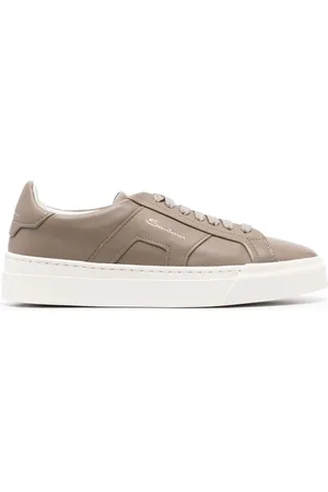 santoni Gloria leather sneakers