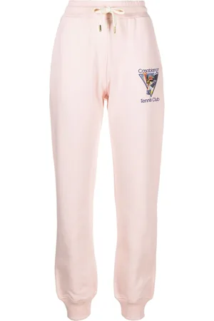 Casablanca Tennis Club-embroidery track pants
