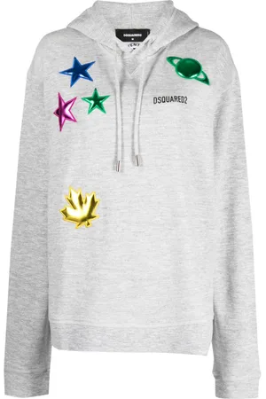 Dsquared2 Cool patch-detail hoodie