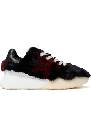 Stella McCartney Loop faux-fur sneakers