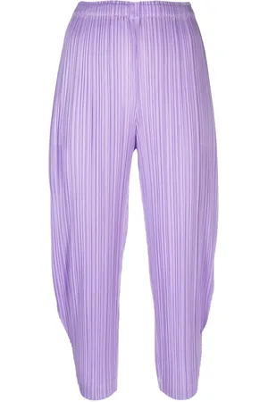 PLEATS PLEASE ISSEY MIYAKE Monthly Colors January plissé trousers