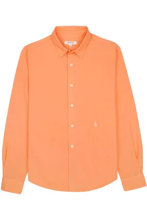Sporty & Rich SRC logo-embroidered cotton shirt