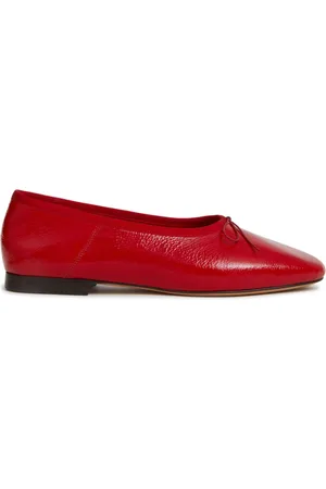 Mansur Gavriel Dream leather ballerina shoes