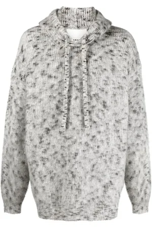 Isabel Marant Lester knitted hoodie