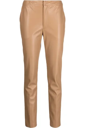 Twin-Set Logo-plaque slim-cut trousers