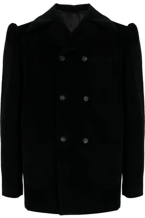 EgonLab Double-breasted velvet blazer