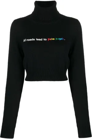 Palm Angels All Roads cropped jumper