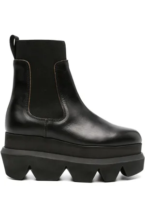 SACAI 90mm Chelsea leather boots