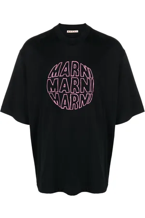 Marni Logo-print cotton T-shirt
