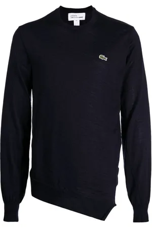 Comme des Garçons Logo-patch wool jumper