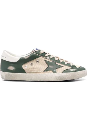 Golden Goose Super-Star mesh panelled sneakers