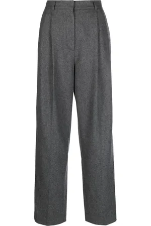 Totême Double-pleated tailored trousers