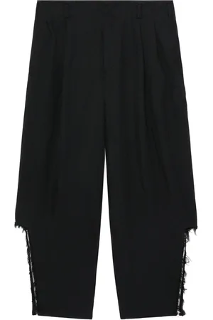 Comme des Garçons High-waisted drop-crotch trousers
