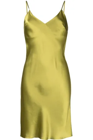Gilda & Pearl Sophia silk slip minidress