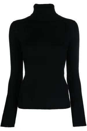 Allude Fine-knit cashmere roll-neck jumper
