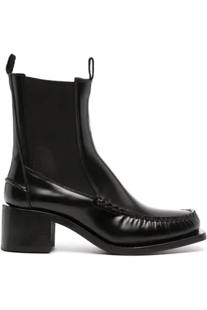 Hereu Alda leather 60mm ankle boots