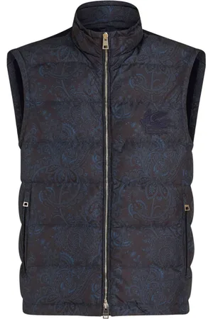 Etro Paisley-print padded gilet