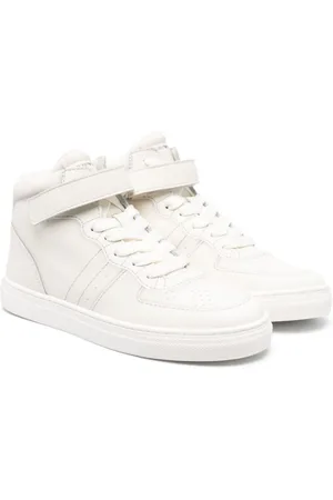 Emporio Armani High-top leather sneakers