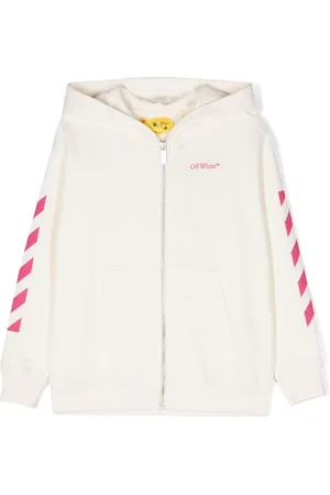 OFF-WHITE Graphic-print cotton hoodie