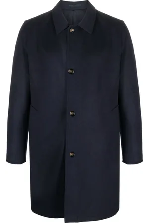 Kired Spread-collar single-breasted coat